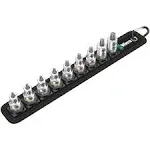 Wera Belt B 3 TORX HF Zyklop bit socket set with holding function - 3/8" drive