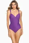 Miraclesuit Razzle Dazzle Siren One-Piece Women&#x27;s Color orchid Size 16 $190.00