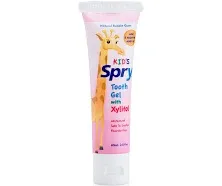 Spry Kid&#039;s Xylitol Tooth Gel, Natural Bubble Gum, 2 fl oz