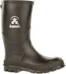 Kamik Stomp Youth Rain Boots Black / 6