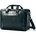 Samsonite Black Expandable Leather Business Case