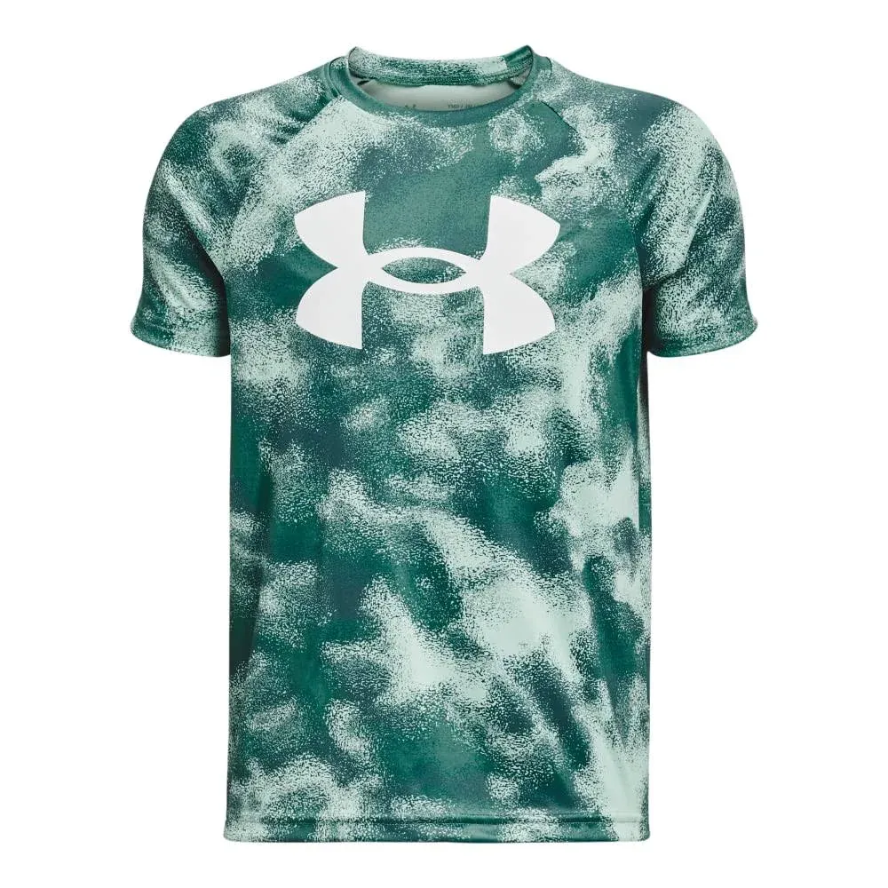 Under Armour Boys' Tech Big Logo Printed Short-Sleeve T-Shirt