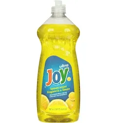 Ultra Joy Dishwashing Liquid, Lemon Scent - 887 ml