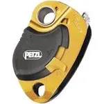 Petzl PRO TRAXION lightweight progress capture pulley for use with heavy loads, 95% efficiency