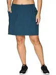 Rbx Active Women's Plus Size Prime Perfect Weekend Skort | Teal | 1x