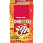 Slim Jim Cheese Original, 1.15 oz (Pack of 14)