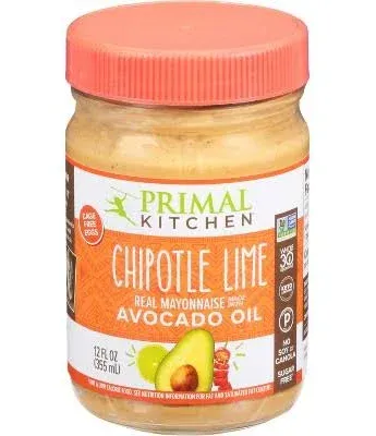 Primal Kitchen Chipotle Lime Mayo with Avocado Oil - 12 fl oz jar