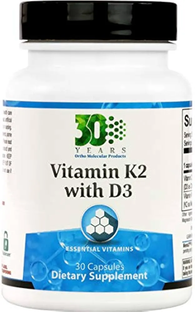 Ortho Molecular Vitamin K2 with D3