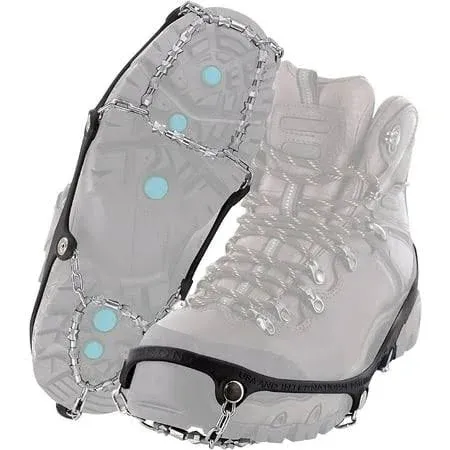 Yaktrax Diamond Grip All-Surface Traction Cleats for Walking on Ice and Snow (1