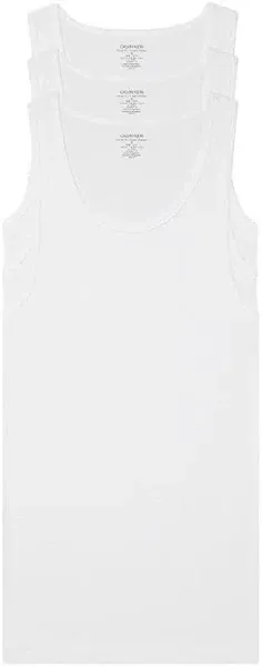 Calvin Klein Cotton Classics 3 Pack Tank White / L