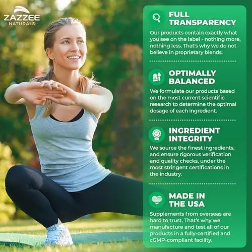 Zazzee D-Mannose 180 Vegan Capsules