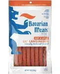 Hot &amp; Spicy Lil&#039; Landjaeger German Style Smoked Sausage Snack Sticks 10 Ounce