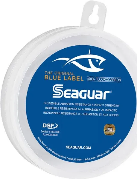 Seaguar Fluorocarbon Leader Blue Label 50lb 25yds