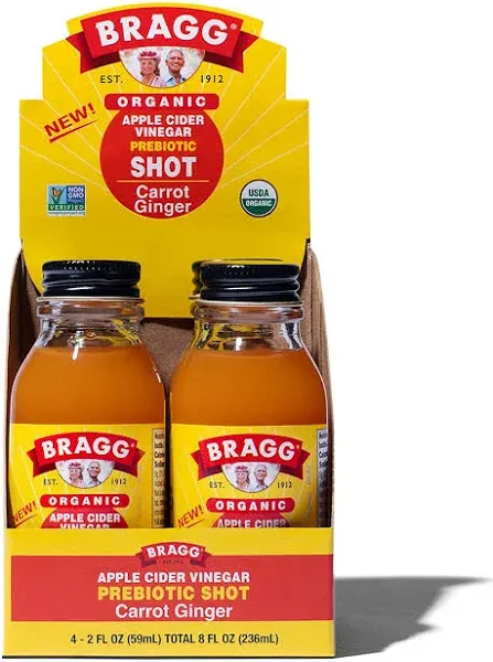 Bragg Apple Cider Vinegar Organic Prebiotic Shot