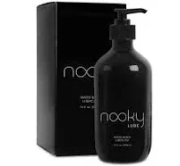 Personal Lubricant. Nooky Lube Natural Water Based Lubes for Men and Women. 16 Ounce. Made in USA (16 Fl Oz (Pack of 1))