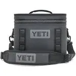 YETI Hopper Flip 8 Soft-Sided Cooler Charcoal PREOWNED