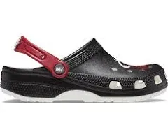 Crocs Zuecos universitarios clásicos unisex para adultos