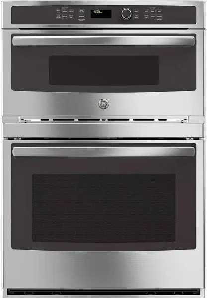 GE 30" Stainless Steel Built-in Combination Microwave Wall Oven