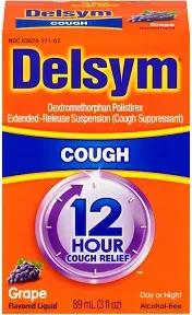 Delsym Cough Suppressant Liquid