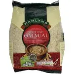 Hamlyns Scottish Oatmeal, Grown, Milled and Packaged in Scotland, 1000 Gram Bag (Pack of 1)