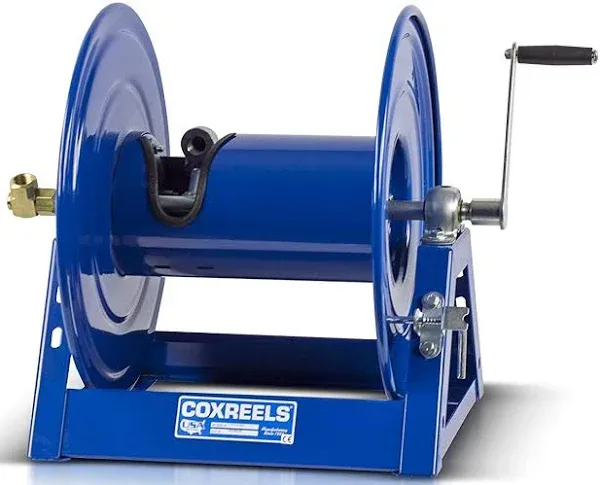 HP1125-4-200-ED : Coxreels HP1125-4-200-ED  Electric 12V DC EX 1/2HP Motor Rewind Hose Reel, 1/2" ID, 200' capacity, NO HOSE, 5000psi