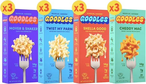 Goodles Mac & Cheese Assortment 6-Pack