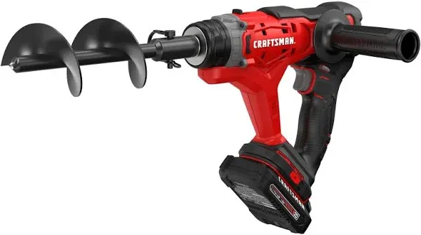 Craftsman V20 Cordless Garden Auger Planter Tool Kit