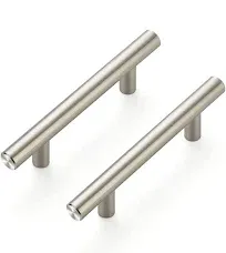 Ravinte 30 Pack 5'' Cabinet Pulls Brushed Nickel Stainless Steel Kitchen Drawer Pulls Cabinet Handles 3 inch Hole Center