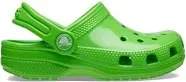 Crocs Kids' Classic Neon Highlighter Clog, Green, J1