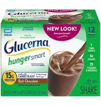 Glucerna Hunger Smart Nutrition Shake - Rich Chocolate - 6ct/60 fl oz