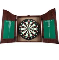 Trademark Games Dartboard Cabinet Set