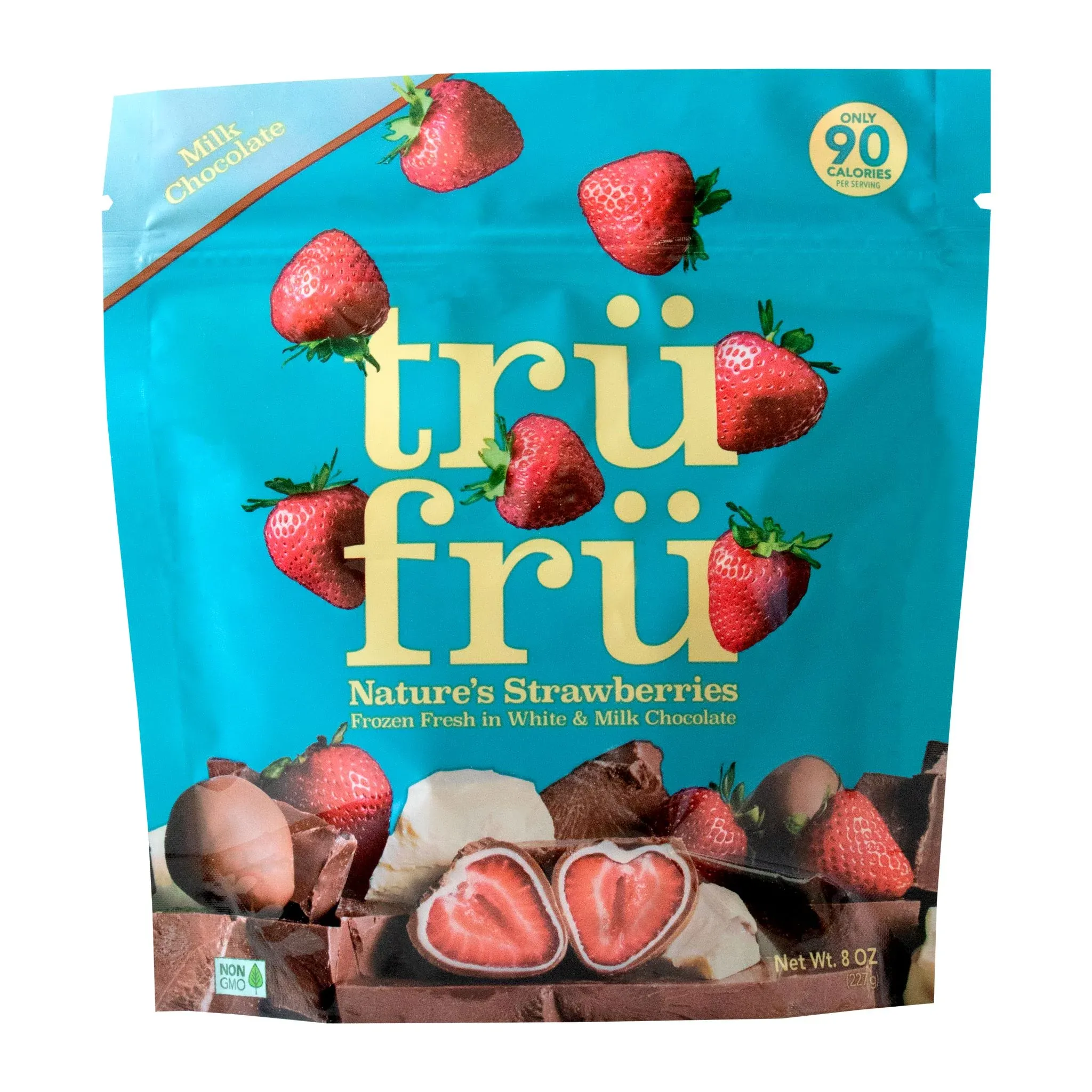 Tru Fru Strawberries in Milk & White Chocolate