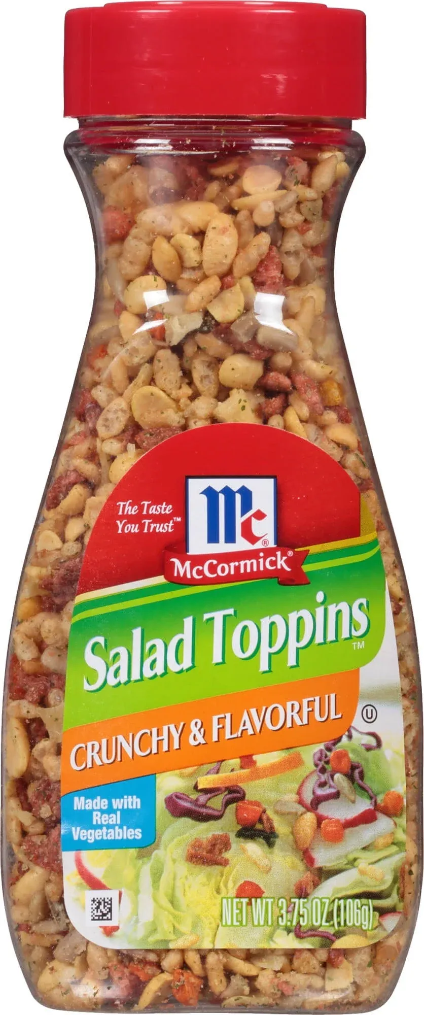 Mccormick Salad Toppings, Crunch & Flavorful - 3.75 oz