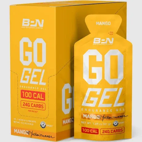 Go Gel / Endurance Gel | Bare Performance Nutrition | Mango