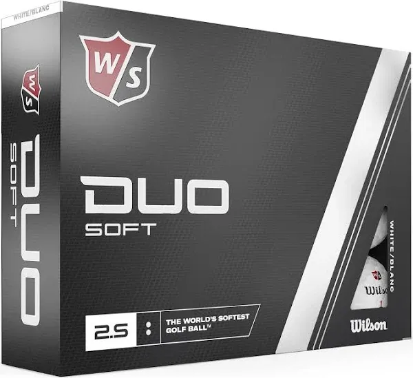 WILSON Men's Duo Soft Golf Balls - Pink