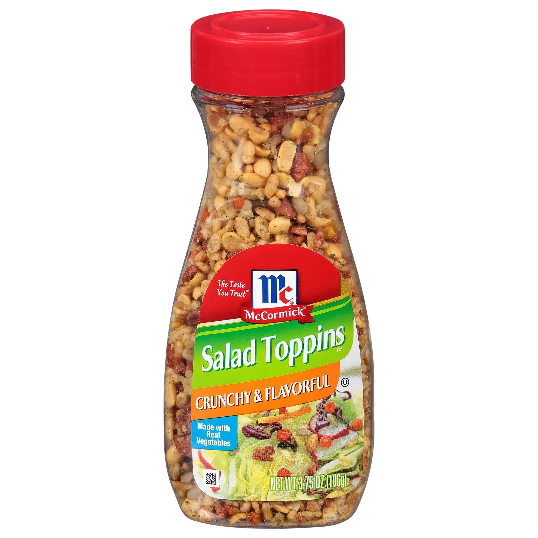 McCormick Salad Toppins, Crunchy & Flavorful, 3.75 oz