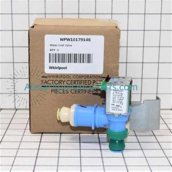 ERP Refrigerator Water Valve for Whirlpool, Ap6016381, W10179146