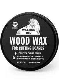 Walrus Oil Cutting Board Wood Wax 3oz