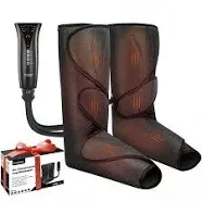 Fit King Air Compression Leg Massager with Heat FT-057A  New in Open Box