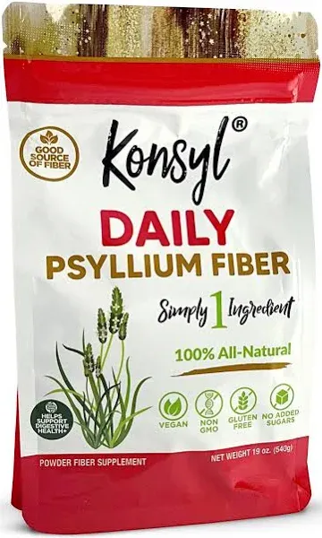 Konsyl Daily Psyllium Fiber Powder - 12.7oz