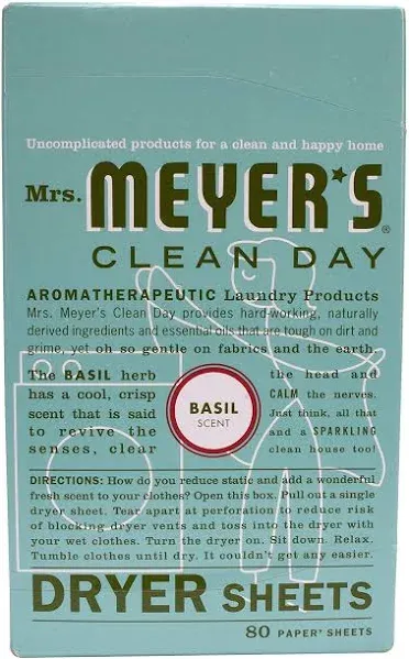 Mrs. Meyer's Clean Day Dryer Sheets