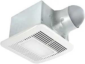 Delta Electronics (Americas) Ltd. SIG80-110LED BreezSignature Ventilation Fans-SIG110LED-110 Fan/LED Night-Light, 80/110 CFM