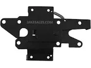 VINYL FENCE GATE LATCH (Black or White Vinyl Gate Latch) - Vinyl Gate Hardware