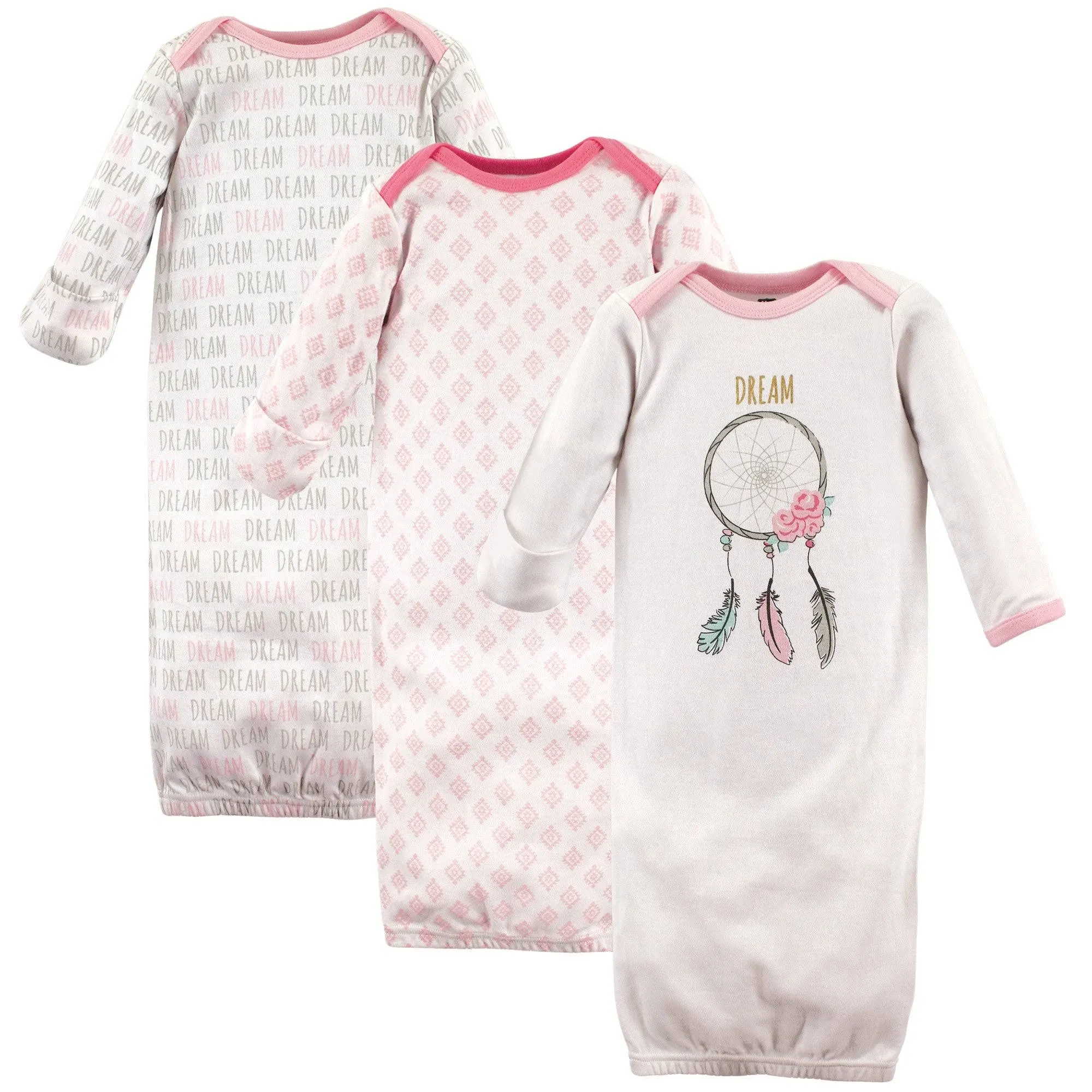 Hudson Baby Cotton Gowns, Dream Catcher