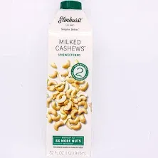 Elmhurst Milked Cashews, Unsweetened - 32 fl oz