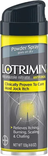 Lotrimin Antifungal Spray Powder, 4.6 oz.