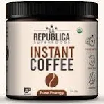 La Republica, Instant Coffee, Organic Arabica & Robusto Blend