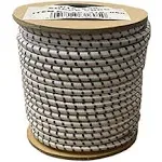 T.W. Evans Cordage Sc-316-050 .1875 in. x 50 ft. Elastic Bungee Shock Cord in White and Black