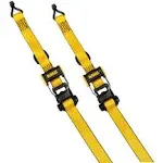 DeWalt Ratchet Straps 2 Pack DXBC33002 | Size 1.5" x 16'