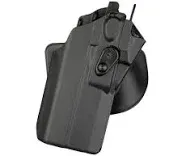 Safariland Model 7378RDS 7TS ALS Concealment Paddle & Belt Loop Combo Holster for Sig Sauer P320 X-Five w/ Compact Light Black - 1327684